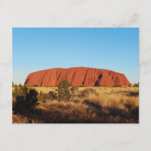 Tarjeta postal Uluru Ayers Rock Australia
