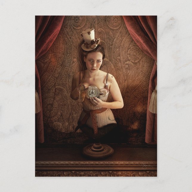 Tarjeta postal Usher de intervalo (Anverso)