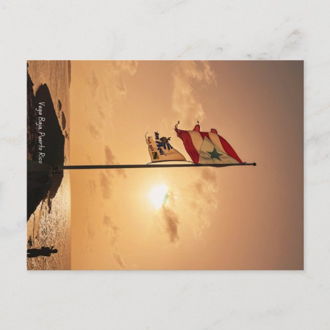 Tarjeta postal Vega Baja Puerto Rico (Anverso)