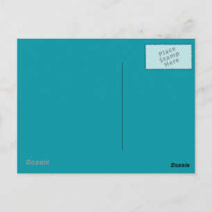 Tarjeta Postal Verde Turquesa