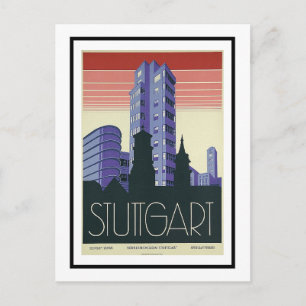 Tarjeta postal - Verkehrsverein Stuttgart