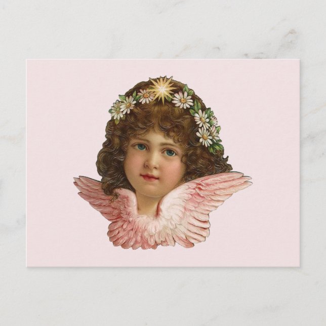 TARJETA POSTAL VICTORIAN CHERUB (Anverso)