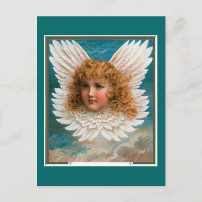 Tarjeta postal victoriana Cameo (Anverso)