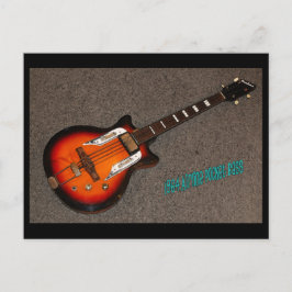 Tarjeta postal Vintage '64 Airline Bass
