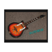 Tarjeta postal Vintage '64 Airline Bass