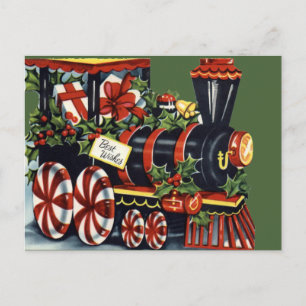 Tarjeta postal vintage de Navidad