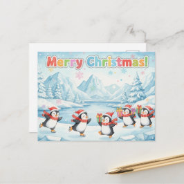 Tarjeta postal vintage de Navidad