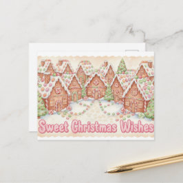 Tarjeta postal vintage de Navidad