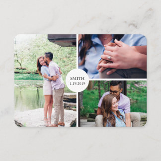 Tarjeta postal Vintage Guardar La Fecha