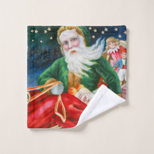 Tarjeta postal vintage retro de Navidad de Papá No