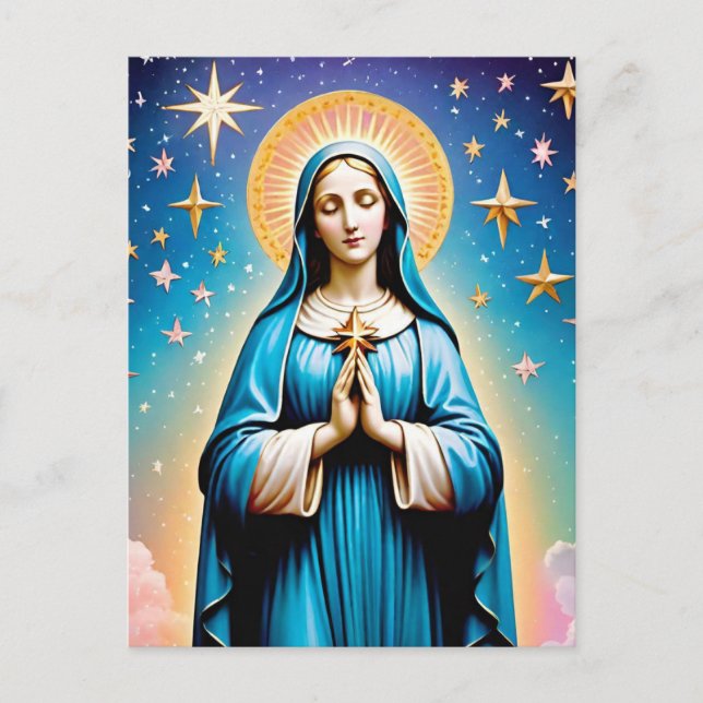 Tarjeta postal Virgin Mary (Anverso)