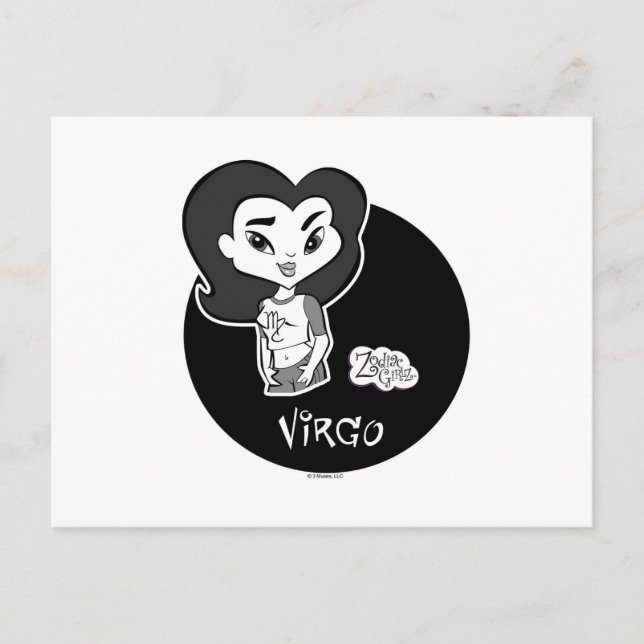 Tarjeta postal Virgo (Anverso)