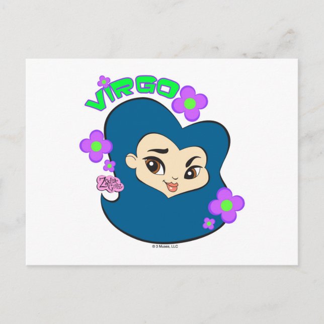 Tarjeta postal Virgo (Anverso)