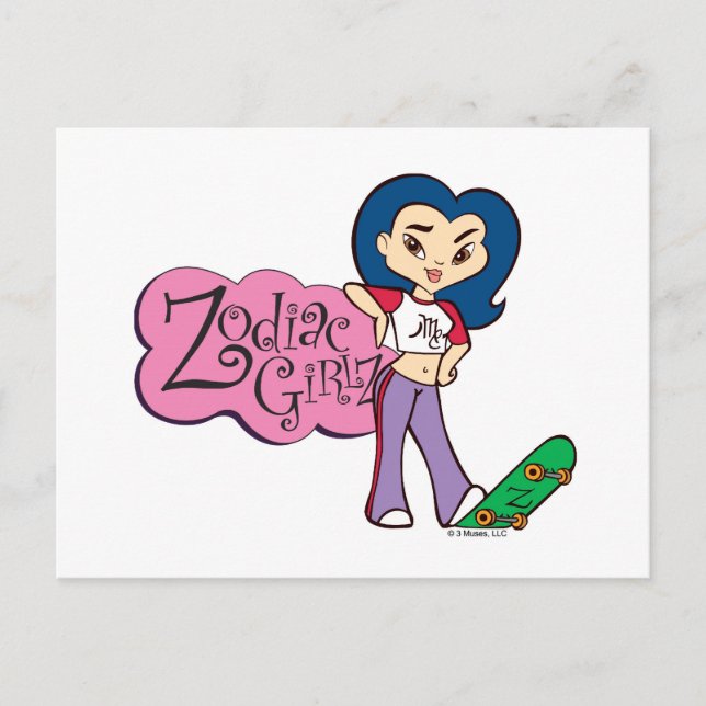 Tarjeta postal Virgo (Anverso)