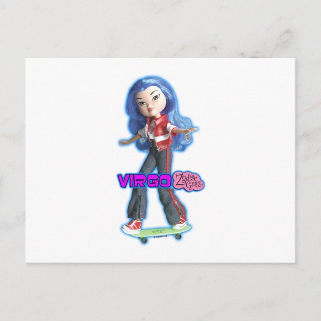 Tarjeta postal Virgo (Anverso)