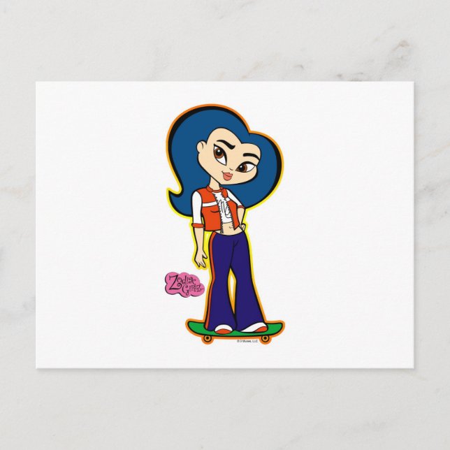 Tarjeta postal Virgo (Anverso)