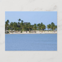 Tarjeta postal vista tropical