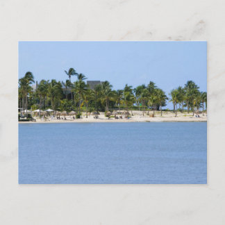 Tarjeta postal vista tropical