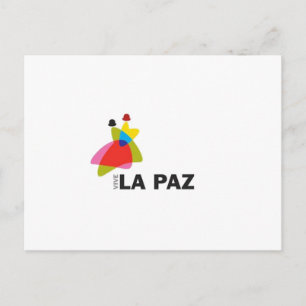 Tarjeta postal Vive La Paz