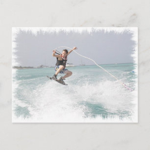 Tarjeta postal Wakeboarding