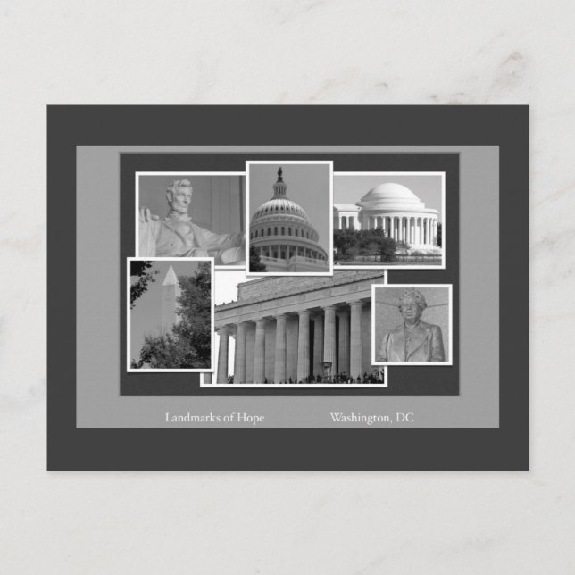 Tarjeta postal Washington, DC (Anverso)