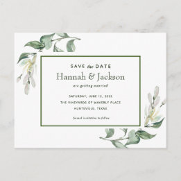 Tarjeta Postal *Waverly Place* Guardar la Fecha