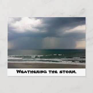 Tarjeta postal Weathering the Storm
