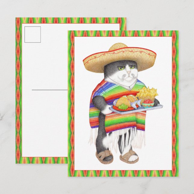Tarjeta postal WENDELITO CAT (Anverso / Reverso)