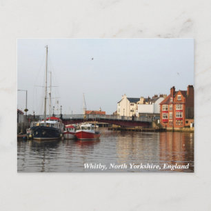 Tarjeta postal Whitby Harbour