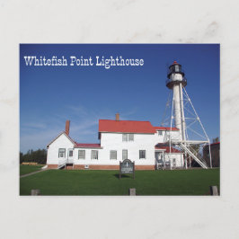Tarjeta postal Whitefish Point Lighthouse