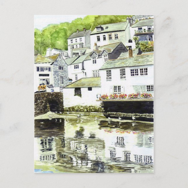 Tarjeta postal 'Windows tambaleante' (Anverso)