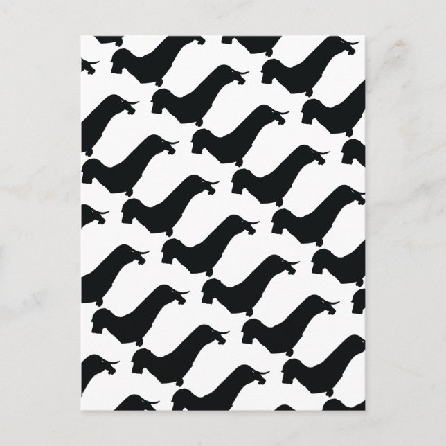 Tarjeta postal Wire Hair Dachshund (Anverso)