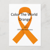 Tarjeta postal World Naranja™