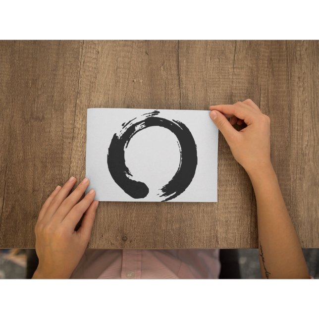 Tarjeta postal Zen Circle (Subido por el creador)