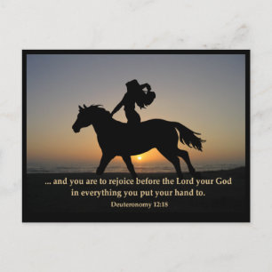 TARJETA POSTCARD del viaje al atardecer