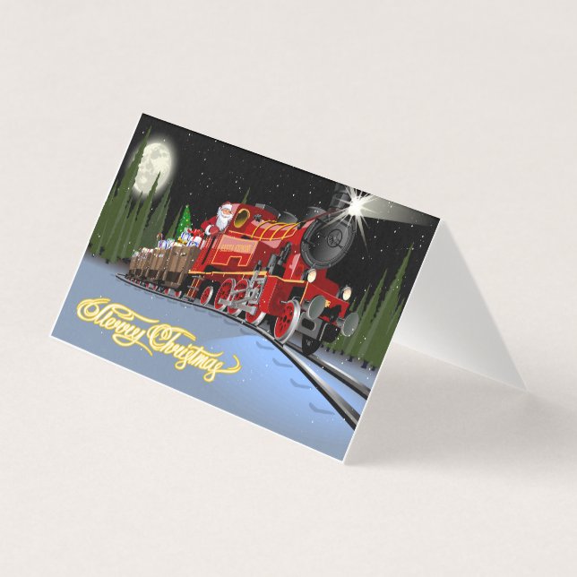 Tarjeta Postcard personalizado Snta Express (Anverso)