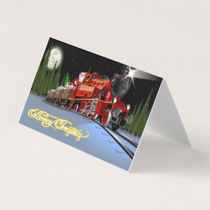 Tarjeta Postcard personalizado Snta Express