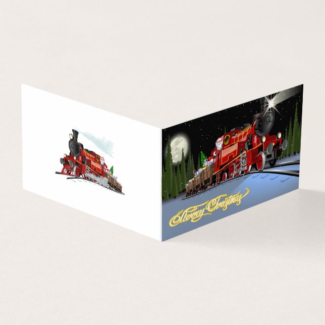 Tarjeta Postcard personalizado Snta Express (Exterior)