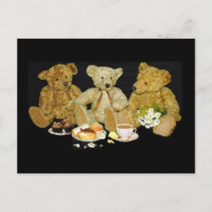 Tarjeta Poste Teddy Bear Blank