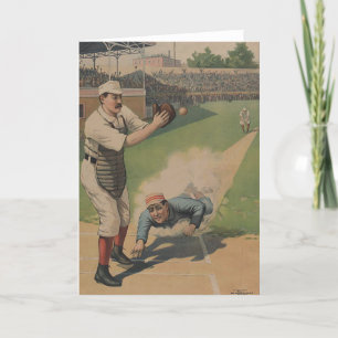 Tarjeta Poster de béisbol