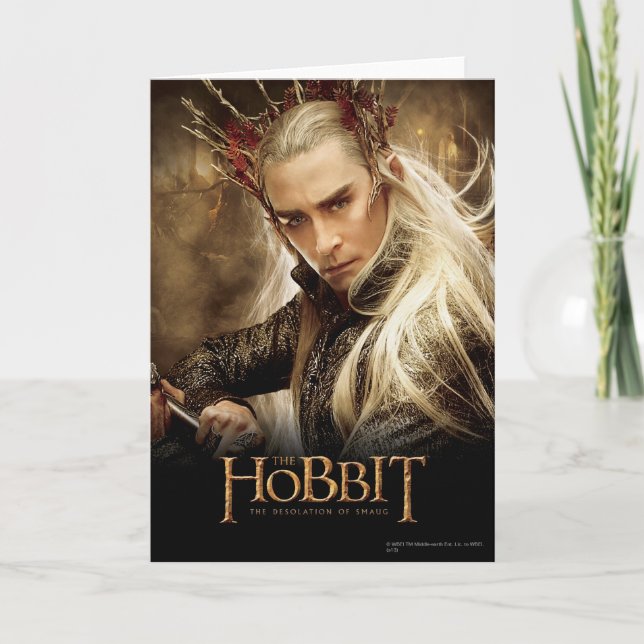 Tarjeta Poster de caracteres Thranduil 1 (Anverso)