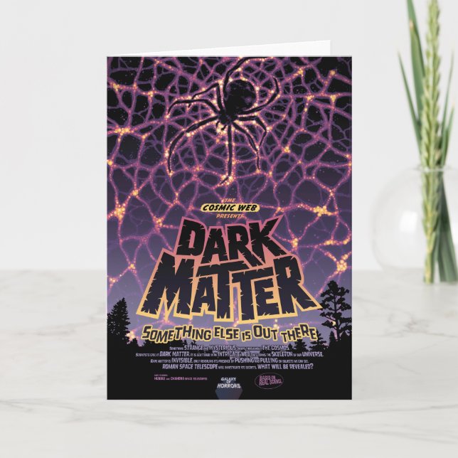 Tarjeta Poster de Dark Matter. (Anverso)