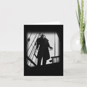 Tarjeta Póster de Nosferatu vampiro horror Drácula Vlad Te
