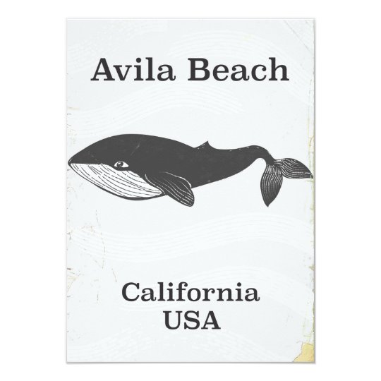 Tarjeta Poster del viaje de California de la playa de