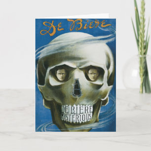 Tarjeta Póster Mágico Antiguo, De Biere el Misterioso