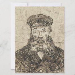 Tarjeta Postman Joseph Roulin (Esbozo Sepia) (de van Gogh)