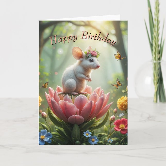 Tarjeta Potencia de flor (Anverso)