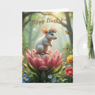 Tarjeta Potencia de flor