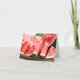 Tarjeta Potluck Watermelon