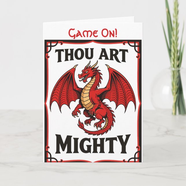 Tarjeta Power in Defense Rugby Red Dragon (Anverso)